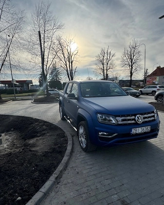 Volkswagen Amarok cena 155000 przebieg: 94541, rok produkcji 2018 z Karlino małe 232